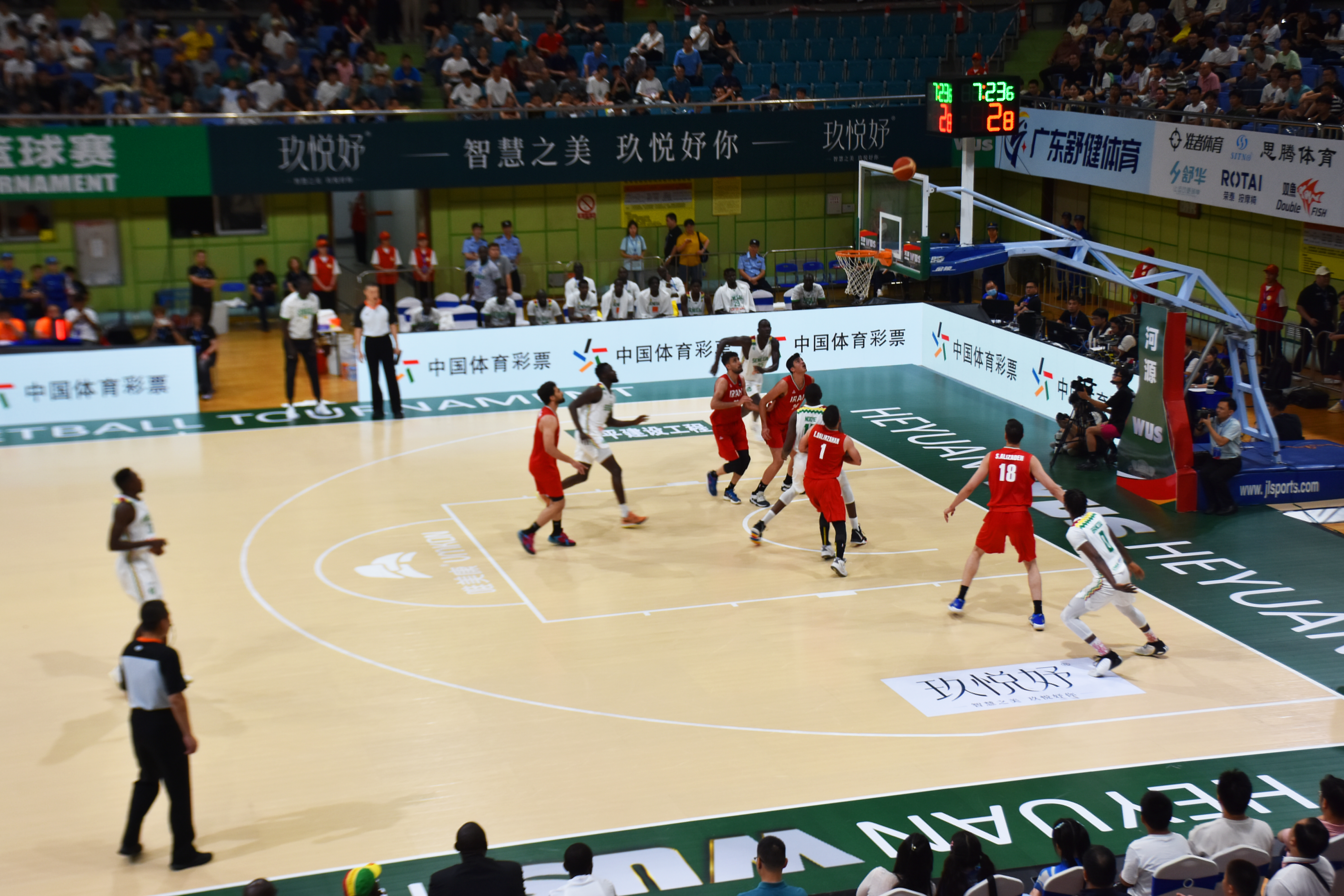 河源體育館 2023WUS國際籃球賽