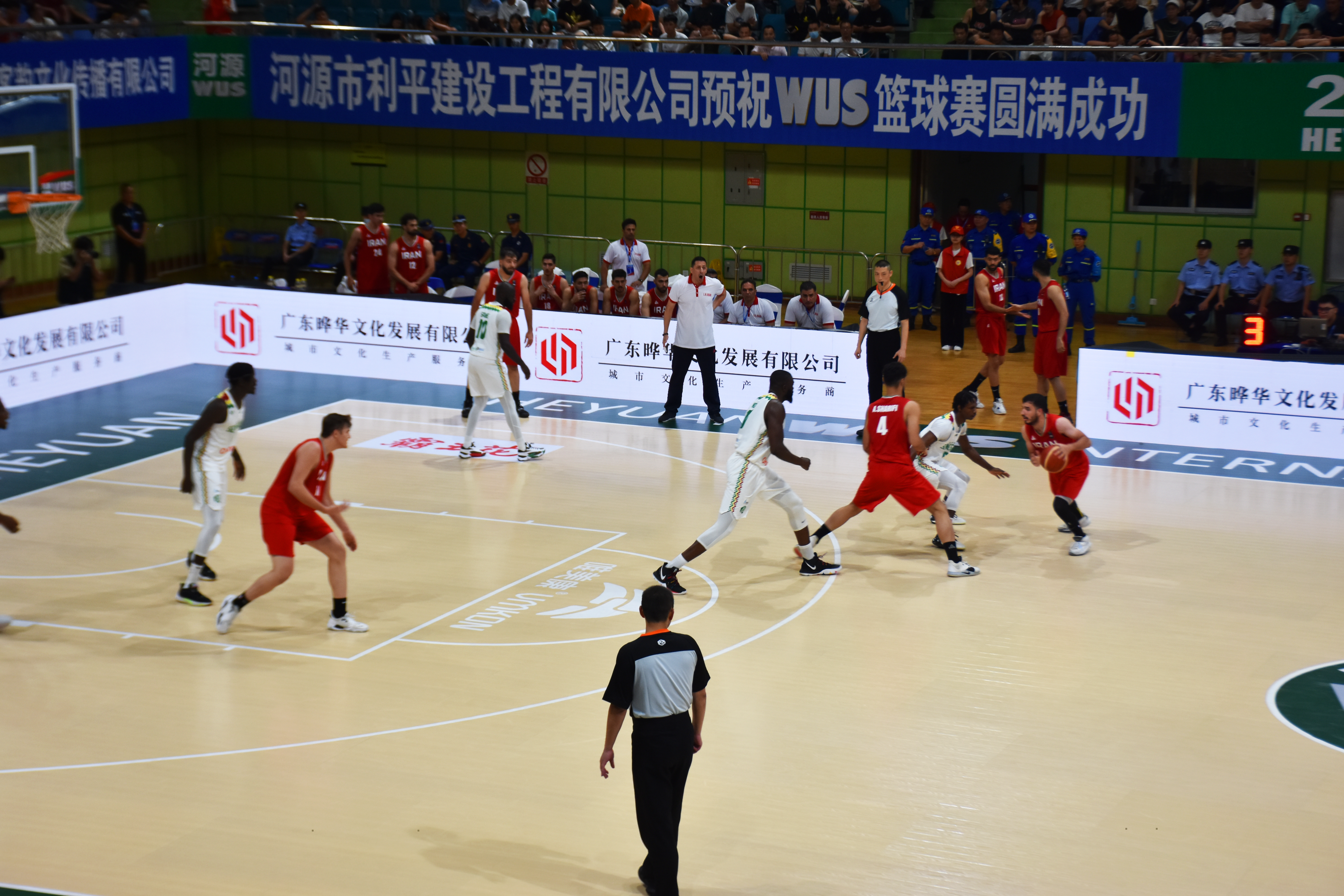 河源體育館 2023WUS國際籃球賽